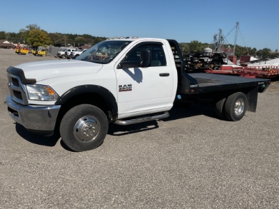 2015 Ram 3500 Heavy Duty Flatbed Truck - 209,856 Miles, New 11' Moritz Flatbed, Dually, Super Clean