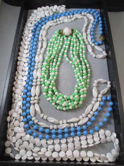 Assorted Celluloid Necklaces Lot