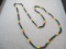 Glass bead necklace repair or harvest