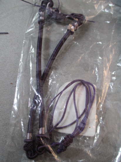 Purple Cord Necklace