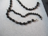 Black Glass Beads