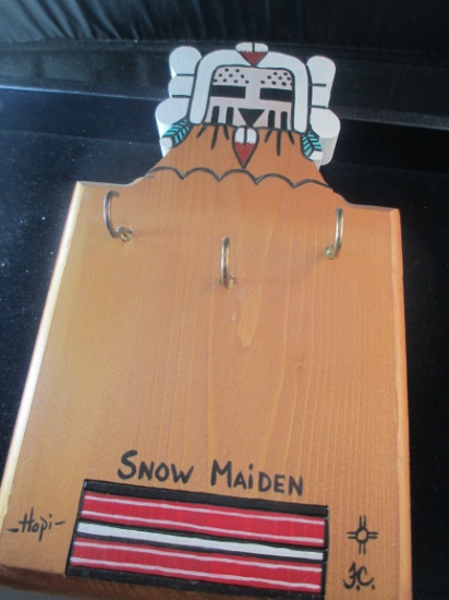 Hopi Snow Maiden Signed Art