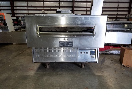 Middleby Marshal "Natural Gas" PS350G Single Deck Conveyor Pizza Oven W/ Casters