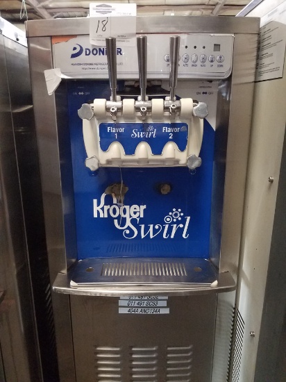Donper America BH7480 Soft Serve Ice Cream / Frozen Yogurt Machine