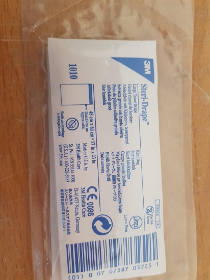 38 NEW 3M STERIDRAPES