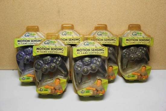LOT OF NEW G-PAD PRO MOTION SENSING PC GAME CONTROLLERS