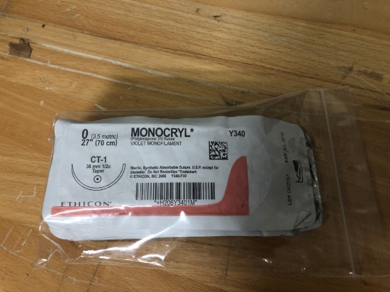 LOT OF ETHICON MEDICAL SUTURES