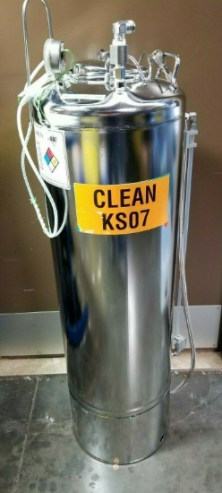 ALLOY PRODUCTS 60L LITER 304 STAINLESS STEEL PRESSURE VESSEL