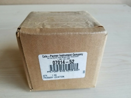 NEW COLE PARMER MASTERFLEX PUMP HEAD