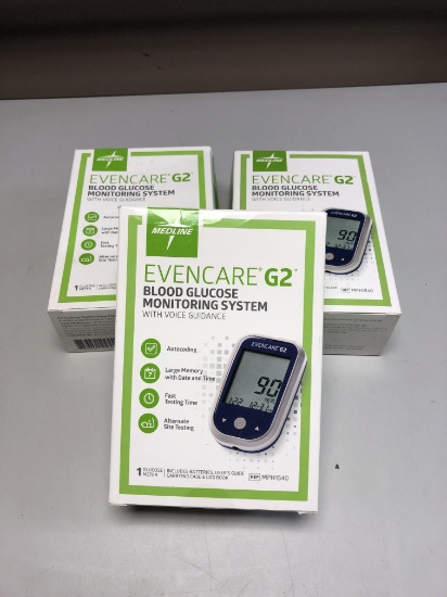 LOT OF EVENCARE G2 BLOOD GLUCOSE MONITORING SYSTEMS