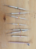 LOT OF 8 DENTAL INSTRUMENTS INCLUDING PATTERSON