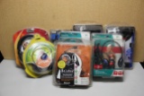 LOT OF HEADPHONES/HEADSETS