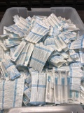 PLASTIC BIN FULL OF NEW BD PRECISION GLIDE NEEDLES