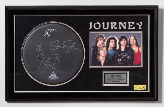 Signed Journey Drumhead
