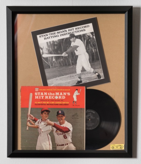 Stan Musial Batting Instructions Record
