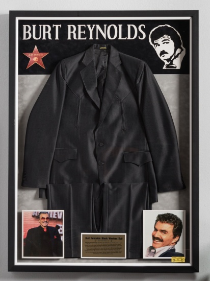 Burt Reynolds Black Western Suit