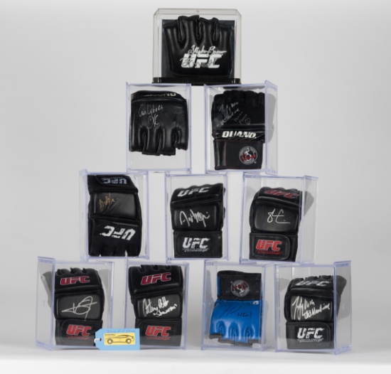 Set Of 10 Ufc Gloves