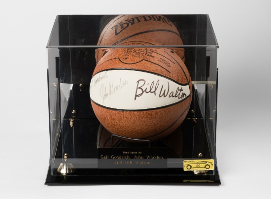 Signed Hall Of Fame Basketball