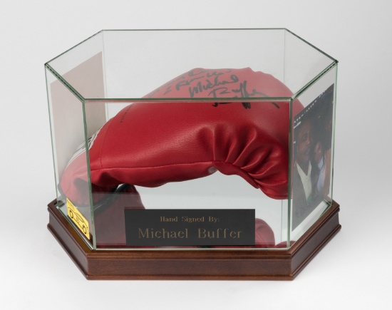 Michael Butler Signed Boxing Gloves