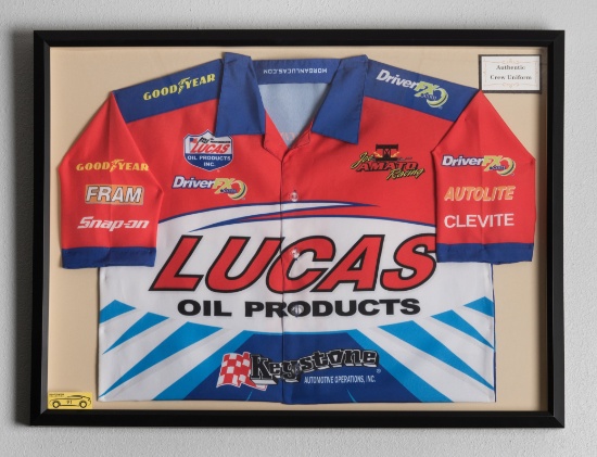 Lucus Oil Products Crew-worn Uniform Shirt