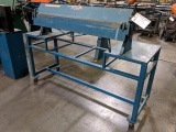 Portable Roper Whitney Bending Brake, Model: 422, 22 Gauge, S/N: 1675-1-95