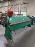 Tennsmith Bending Brake, Model: HB121, 16 Gauge, S/N: 05805