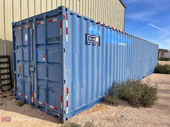 1999 China International 8' x 40' sea container