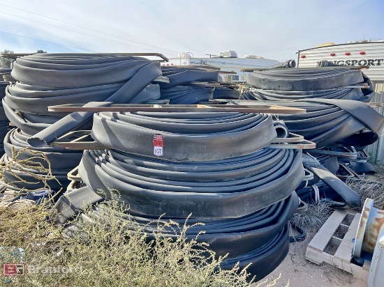Lot of approx 47,500ft of 6" dia water hose