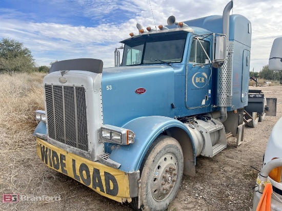 2000 Peterbilt 378 6x4 sleeper tandem axle truck tractor