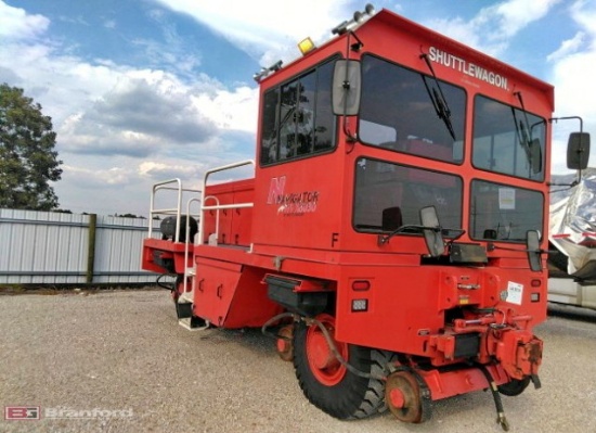2015 Shuttlewagon Model Nvx6030, Mobile Railcar Mover