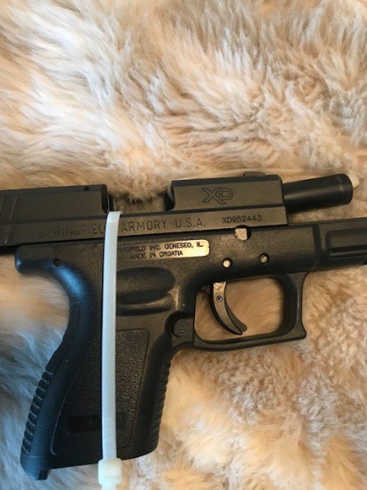 Insurance Claim: Springfield Armory XD9 9mm pistol