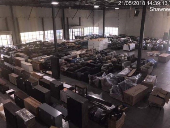 Insurance Claim: Flooded Furniture Warehouse