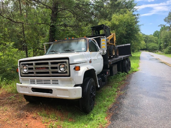 GMC Flatbed Truck with Tommy Lift