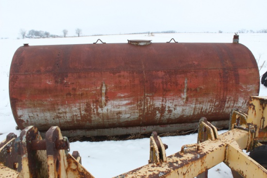 1,500 gal Steel Tank