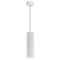 45 - Needs Components  Pendant, tubular, paintable gypsum, ø:70mm, h:250mm, 3.7m of SV..., WA1719037