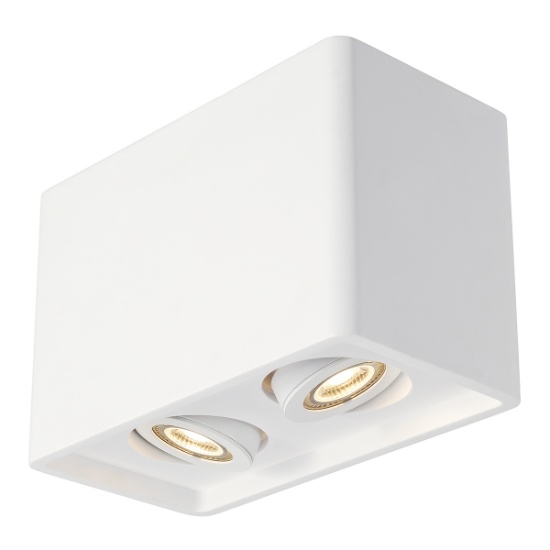 26 - US Ready Plastra Box 2 Surface mount ceiling downlight, gypsum material,  WA140802148052U