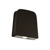 55 - US Ready Fixture, LED Outdoor Wall Pack, 60W, with 1x Cree 2540N COB,Bronze WA151501707555U