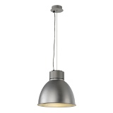 36 - US Ready Para LED Fixture, interior pendant, Grey aluminum shade, H:285mm,WA160105165204A