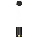 127 - US Ready SUPROS PD Fixture, interior pendant, black aluminum, WA161201133100U