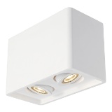 26 - US Ready Plastra Box 2 Surface mount ceiling downlight, gypsum material,  WA140802148052U