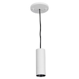 249 - Needs Components PARRY PD, White, with 5÷ round ceiling canopy,WA210502705271U