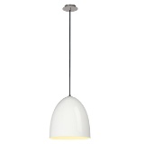 26 - US Ready 133011U,Pendant lamp, aluminum, White Shade size: D300 x H310mm WA150503133011A