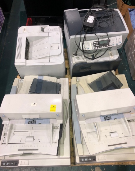 PALLET OF 5 PRINTERS
