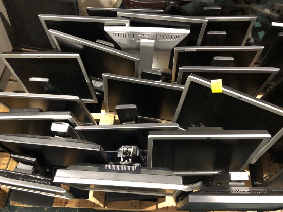 PALLET OF 21 MONITORS