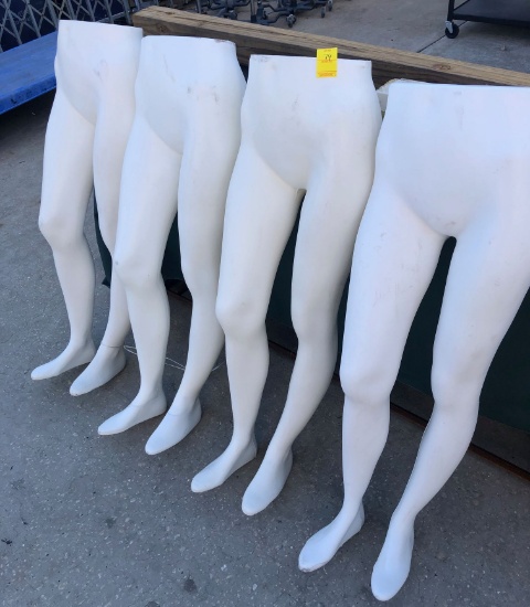 4 FEMALE MANNEQUIN LEGS X $
