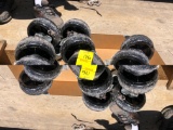 LOT OF 8 SWIVEL CASTERS