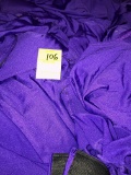 BOX OF 100 PURPLE SPANDEX CHAIR COVERS