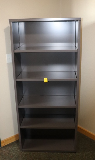 Metal Book Shelf (29.5"x 13"x 66.5")