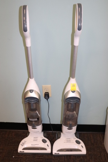 2 x Cordless Shark Vacuums X $ with 1 Charger