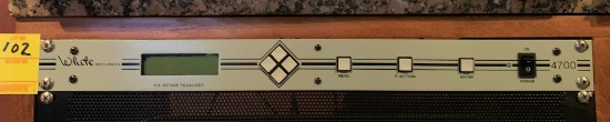 White Instruments (1/3 - Octave Equalizer) 4700